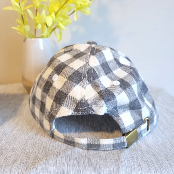 Buffalo Check Baseball Cap - Picture 3 of 7